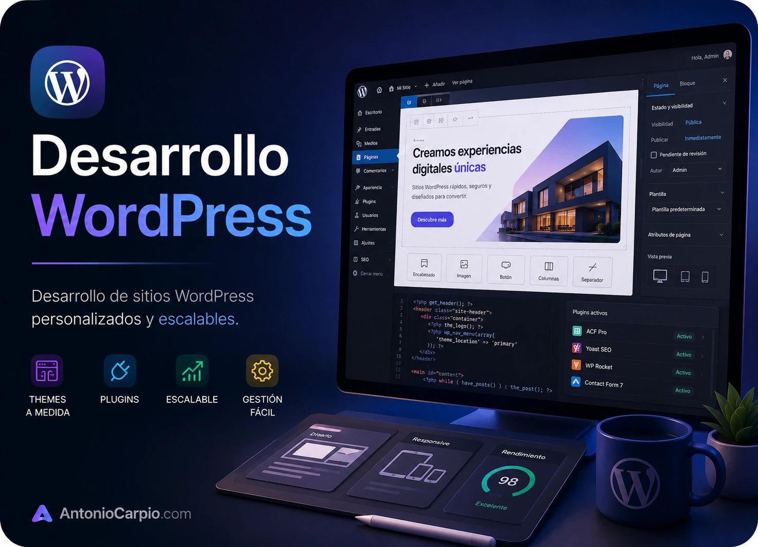 Desarrollo WordPress