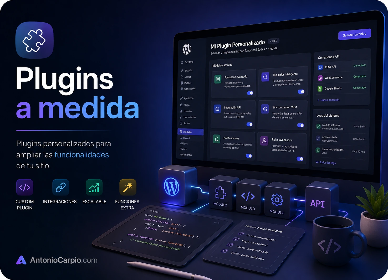 Plugins a medida